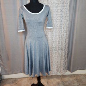 NWT LuLaRoe Nicole Ringer Dress XXS
